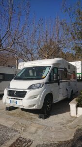 Unser Wohnmobil im Camping Torremolinos