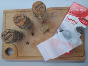 Gewürze und Teefilter