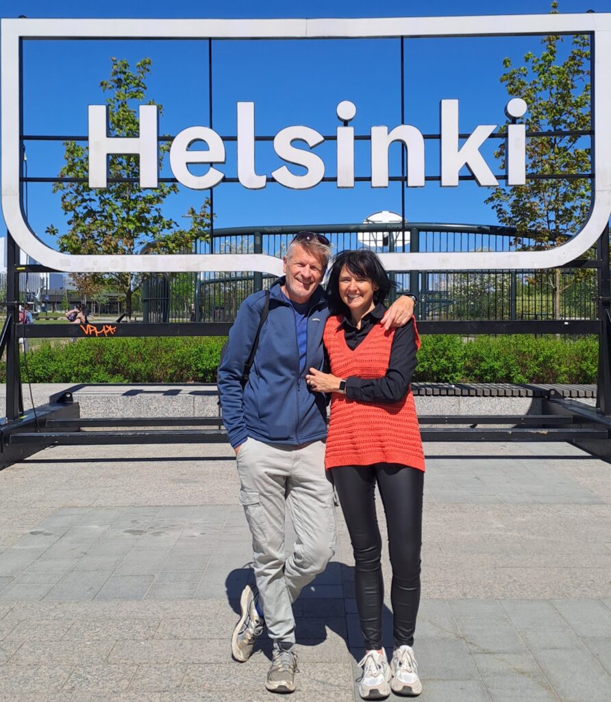 Günther und Karin in Helsinki