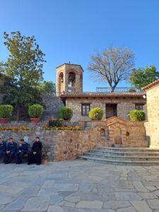 Kloster Great Meteoro von innen
