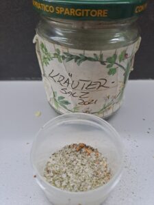 Kräutersalz als Gewürze