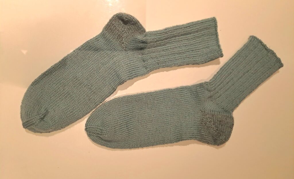 türkise Socken