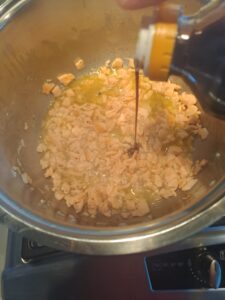 Sojasauce zum Lachs