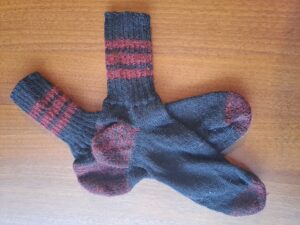 Herrensocken den 3 Streifen-Tennis-Socken nachempfunden