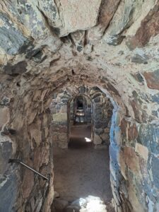 unterirdische Gänge auf der Festungsinsel Soumenlinna Sveaborg