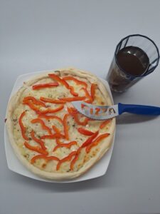 histaminarme Pizza mit Paprika