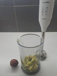 Avocado geschnitten