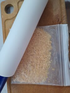 Cornflakes grob zerkleinern