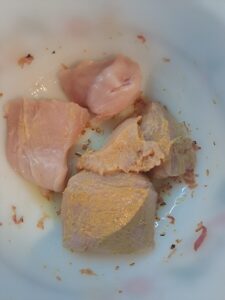 Huhn in der Auflaufform