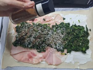 mit Muskatnuss würzen