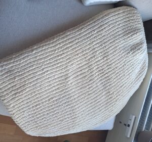 beige Decke für deinen Lieblingsplatz