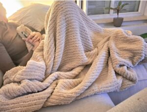 auch Erwachsene kuscheln sich gern ein