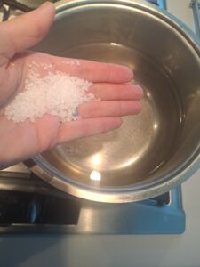 Wasser salzen