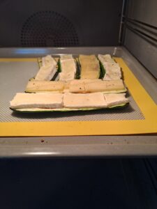 Zucchini überbacken