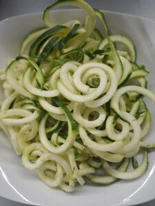 Zucchini-Spaghetti