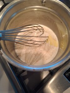 Butter einrühren