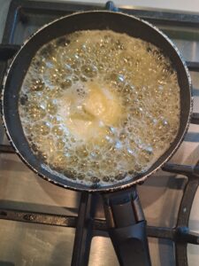 Butter schmelzen