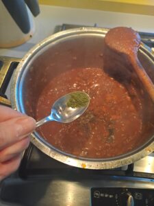 Maggikraut dazugeben