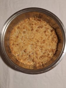 gebackenes apple crumble