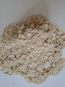 "crumble" gut geknetet