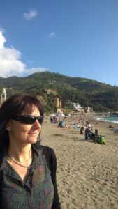 am Strand der Cinque Terre