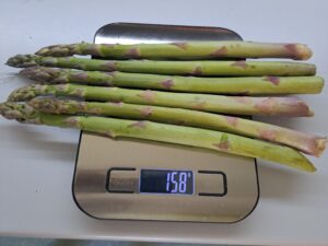 grüner Spargel