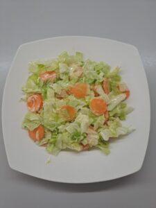Blattsalatbett