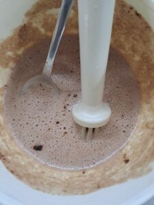 lauwarme "heiße" Schokolade