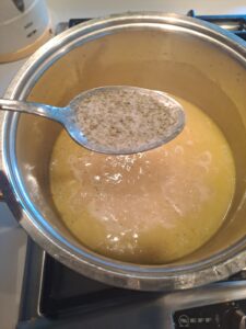 mit Kräutersalz würzen