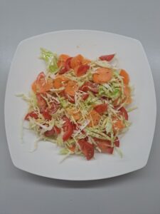buntes Salatbett