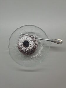 Schokogugelhüpfchen bereit genossen zu werden