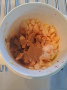 Zimt dazumischen