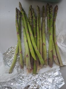grüner Spargel