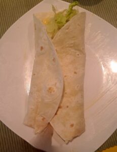 fertig belegter Wrap