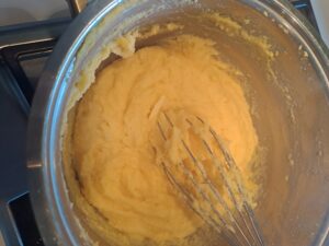 Butter gut einrühren
