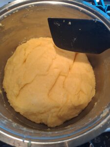 fertige, cremige Polenta