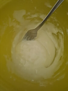 Zitronen-Staubzuckertoppping