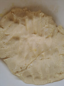 fertige gekneteter Teig