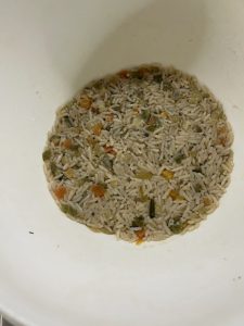 Rest Sommergemüsereis abgekühlt