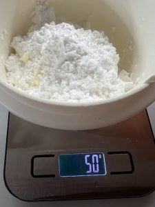 Staubzucker zum Mascarpone