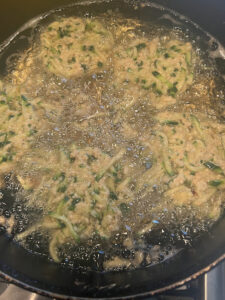 auf der ersten Seite anbraten