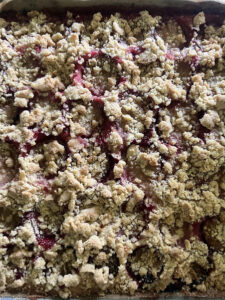 fertig gebackener Kuchen