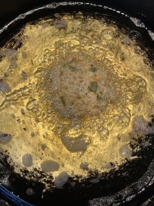 im heißen Fett anbraten