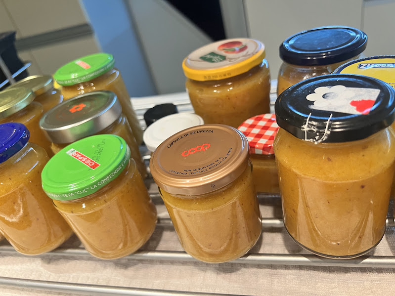 fertige Kakimarmelade