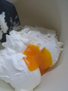 Eigelb zum Mascarpone