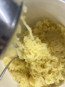 durch die Kartoffelpresse