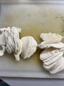 Mozzarella in Scheiben