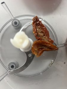 getrocknete Tomaten in Olivenöl