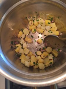 Spargel dazugeben