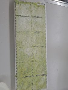 Ravioli festdrücken mit dem "Triebl"